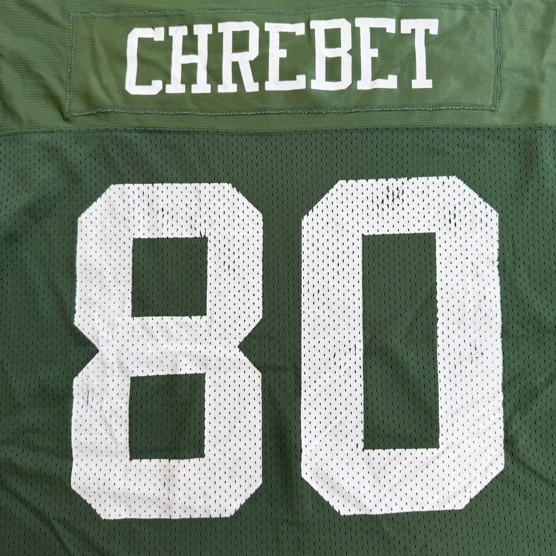 J- Vintage New York Jets NFL Starter Wayne Chrebett 80 Football Jersey - 2XL