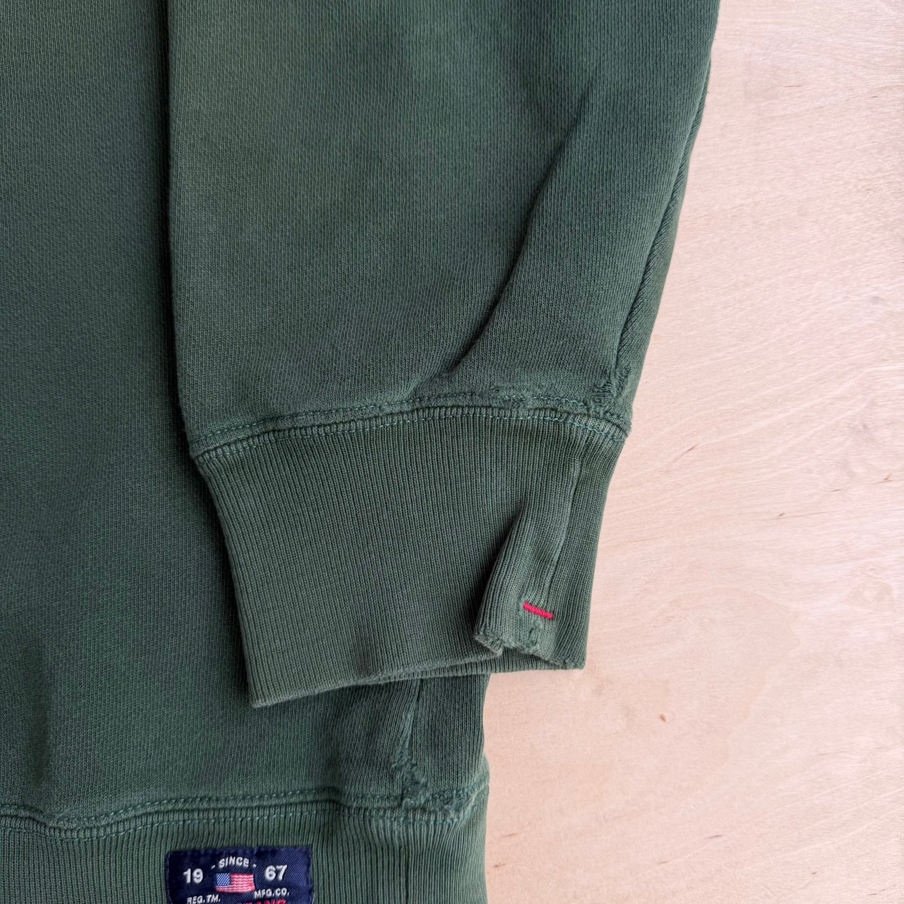 Vintage 90s Polo Jeans RL Embroidered Text Crewneck - L