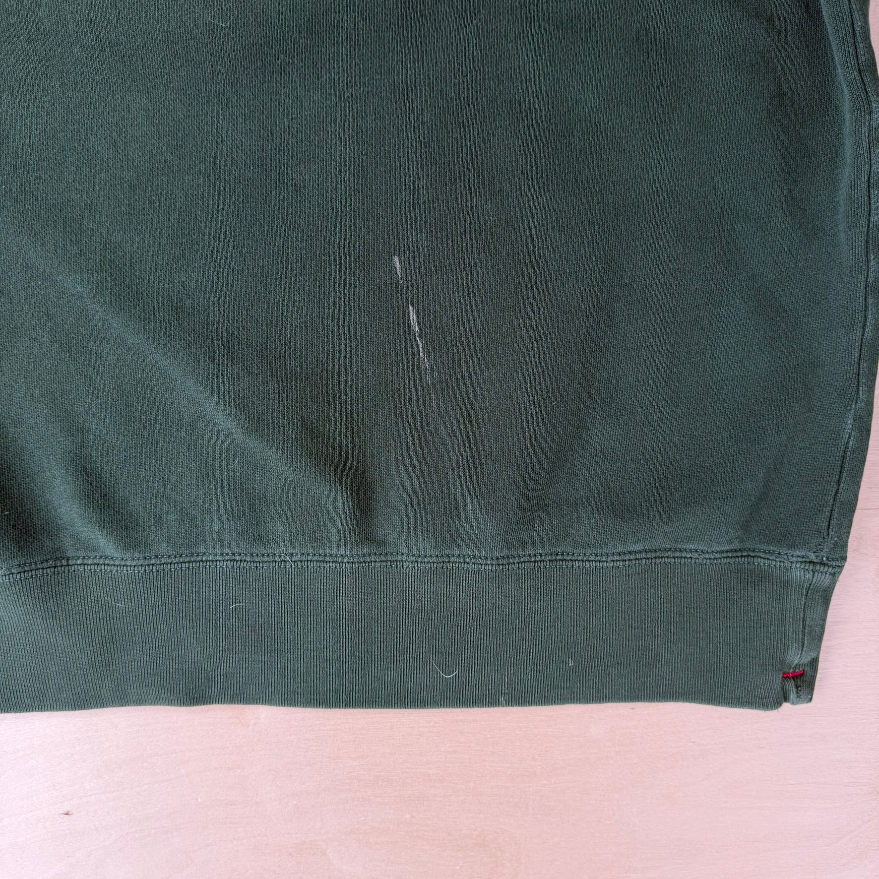 Vintage 90s Polo Jeans RL Embroidered Text Crewneck - L