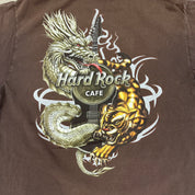 J- Vintage Hard Rock Cafe San Francisco Tiger & Dragon Graphic Tee - L