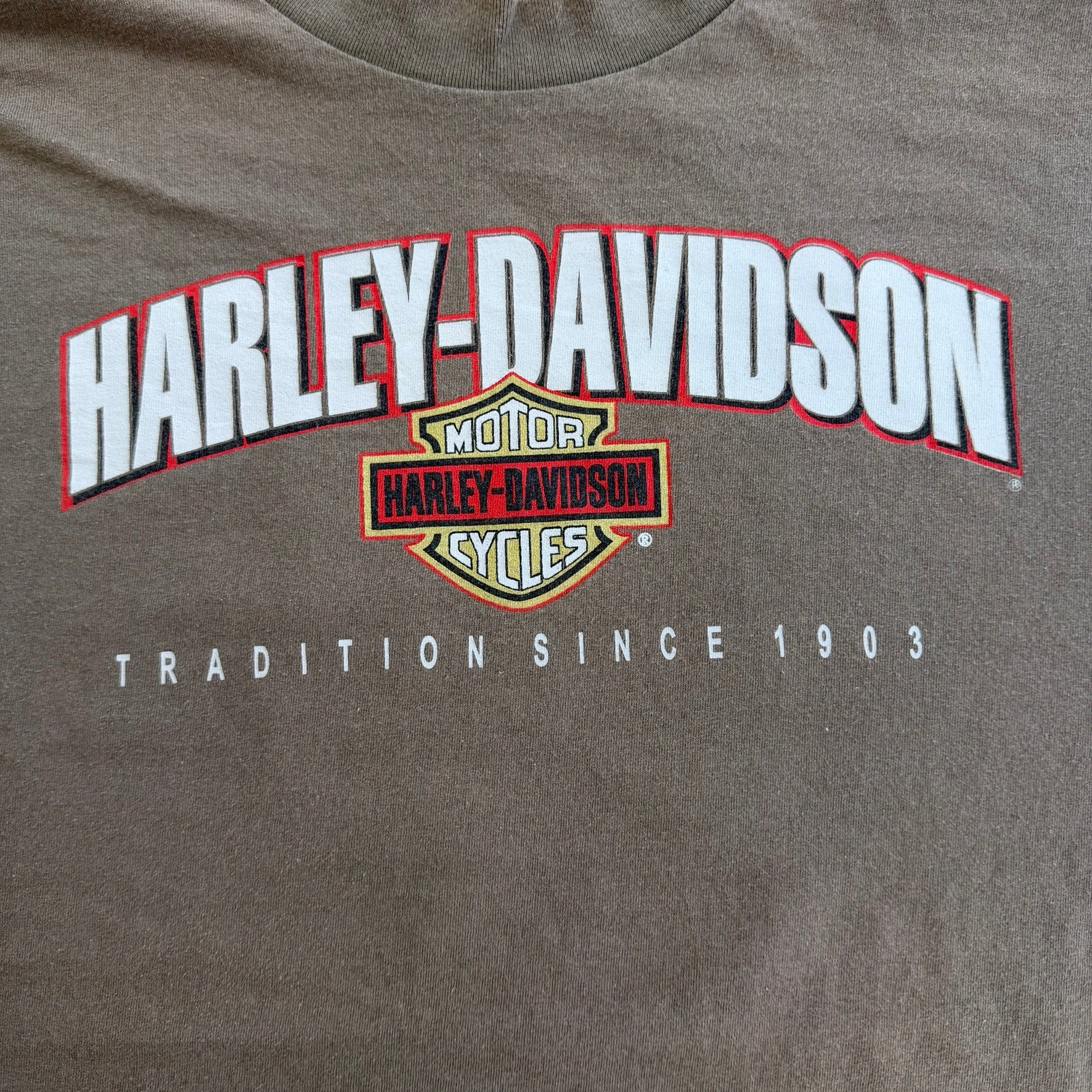 J- Vintage Harley Davidson London Ontario Canada Graphic Tee - XL