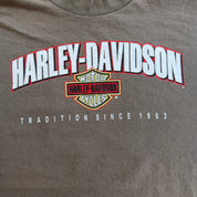 J- Vintage Harley Davidson London Ontario Canada Graphic Tee - XL
