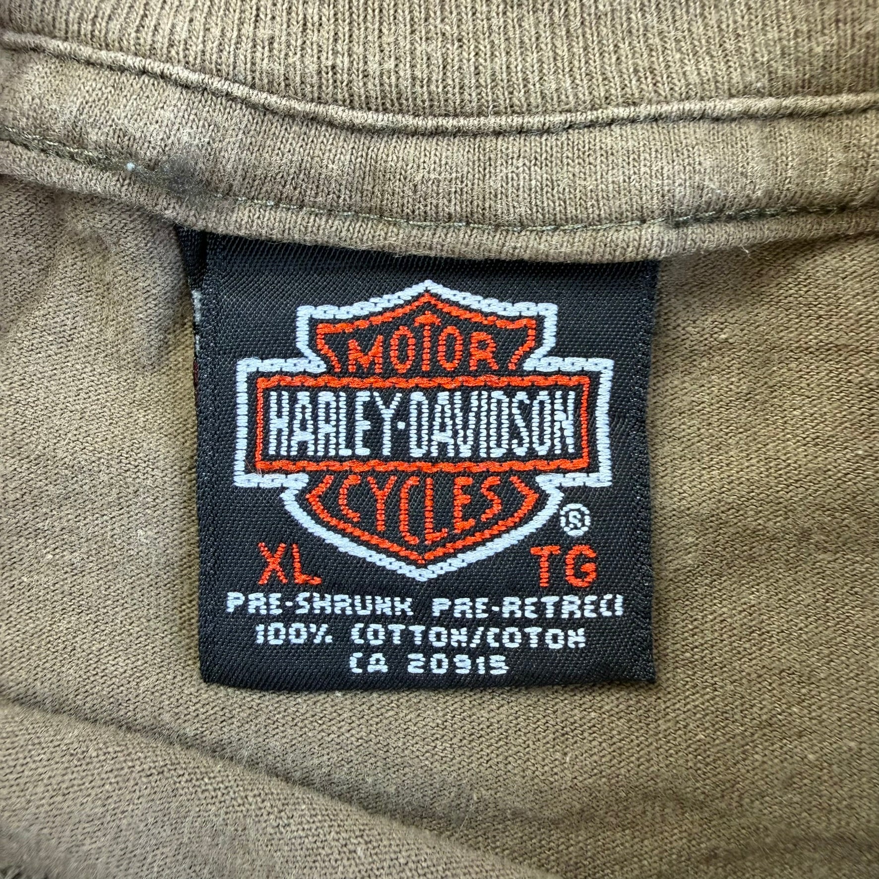 J- Vintage Harley Davidson London Ontario Canada Graphic Tee - XL