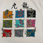J- Vintage '95 Hard Rock Cafe Kowloon Opening Dragons Graphic Single Stitch Tee - Free Size (L)