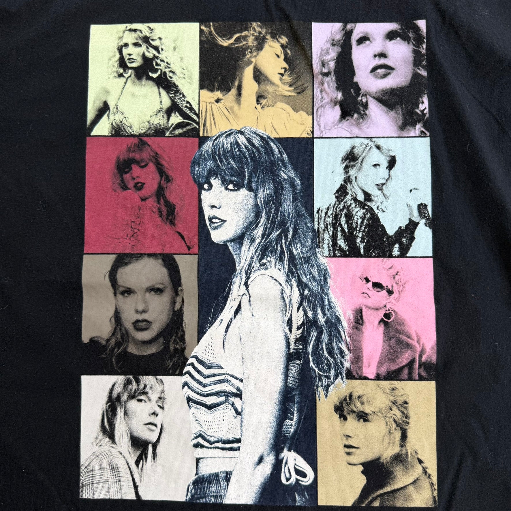 J- '23 Taylor Swift The Eras Tour Pictures Tee - M