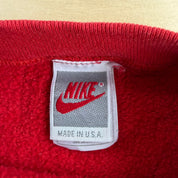 Vintage 90s Nike Air Embroidered Swoosh & Text Made In USA Crewneck - 2XL