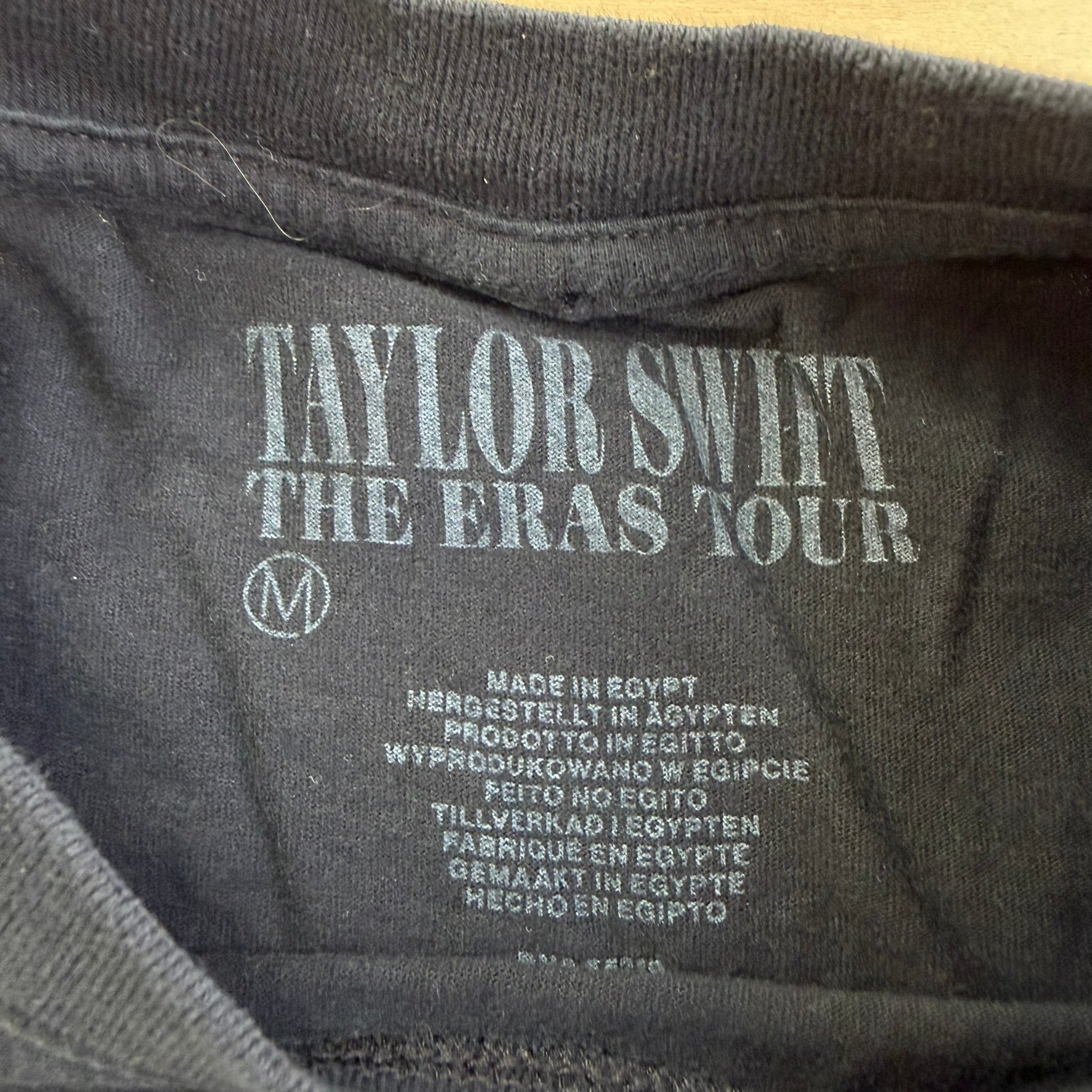 J- '23 Taylor Swift The Eras Tour Pictures Tee - M