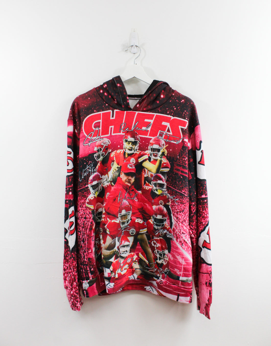 NFL Kansas City Chiefs All Over Picture Hoodie