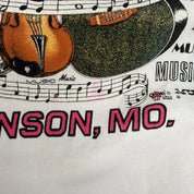 J- Vintage '93 Country Music Graphic Made In USA Crewneck - XL