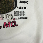 J- Vintage '93 Country Music Graphic Made In USA Crewneck - XL