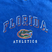 Vintage 90s University Of Florida Gators Athletics Starter Embroidered Logo Pullover Polar Fleece - L