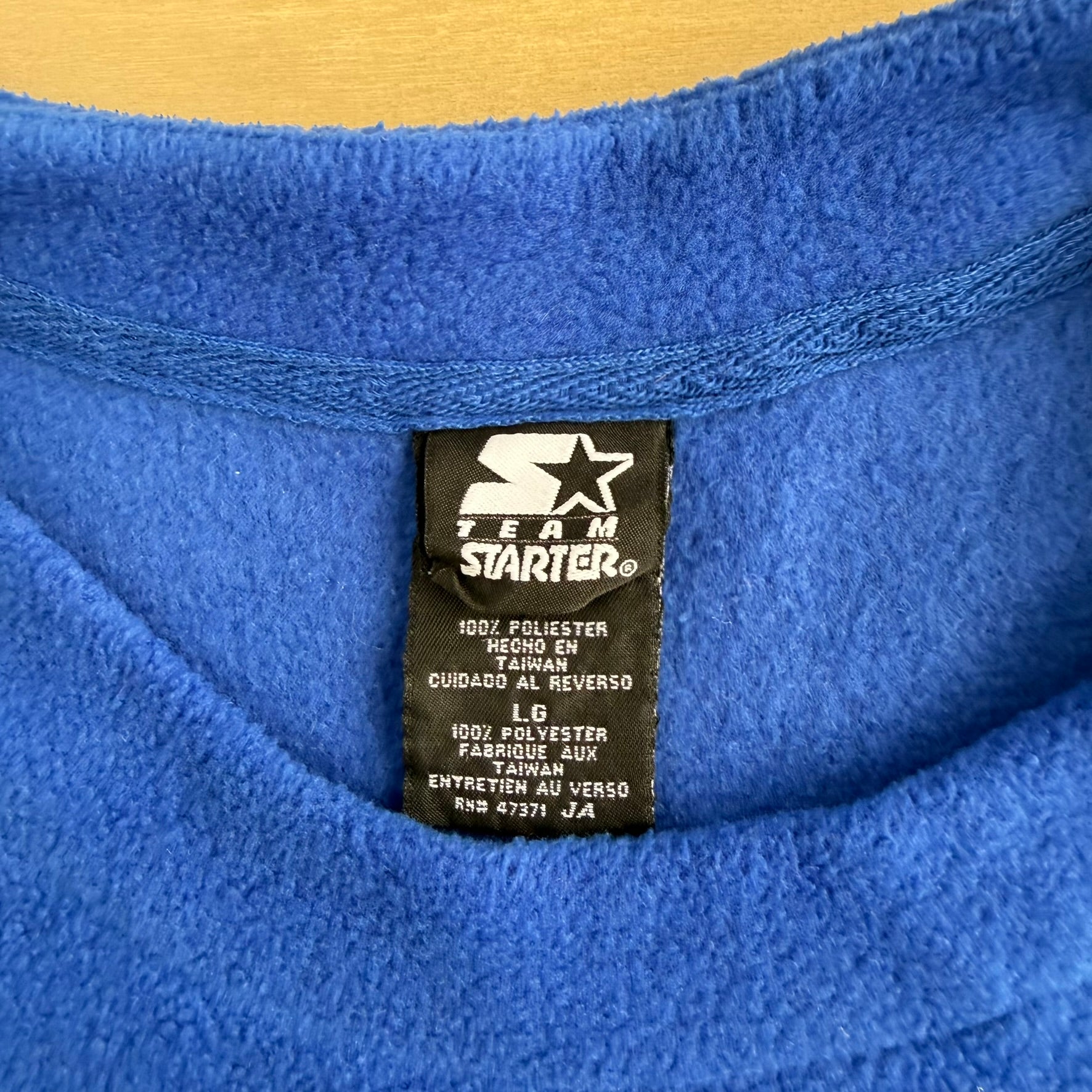 Vintage 90s University Of Florida Gators Athletics Starter Embroidered Logo Pullover Polar Fleece - L