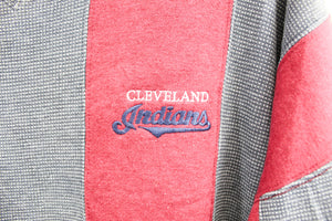 Vintage Cleveland Baseball Team Embroidered Script Crewneck