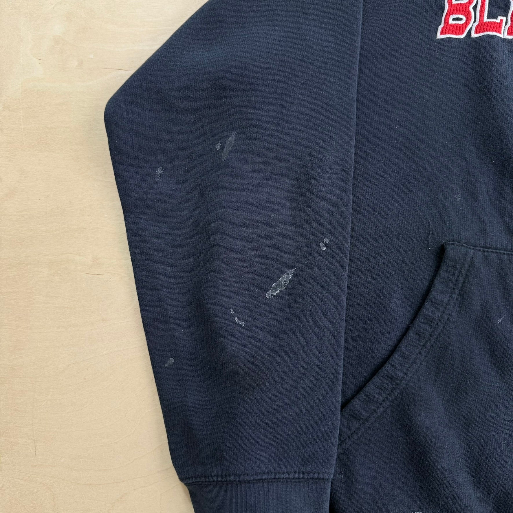 Vintage Chicago Blackhawks NHL Reebok Embroidered Text Graphic Hoodie - XL