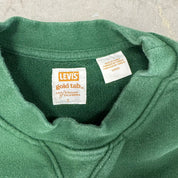 J- Levi's Gold Tab Blank Green Crewneck - S