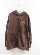 Load image into Gallery viewer, Nike Embroidered Swoosh Zip Up Hoodie
