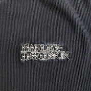 Vintage '03 Harley Davidson Woodstock Illinois Made In USA Thermal Long Sleeve Tee - 2XL