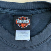 J- Vintage '02 Harley Davidson St Paul Minnesota Free Spirit Pocket Tee - XL
