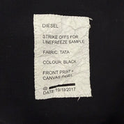 J- Diesel Artwork & Text Graphic Hoodie - M