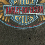Vintage '95 Harley Davidson Annapolis Maryland Graphic Made In USA Tank Top - XL