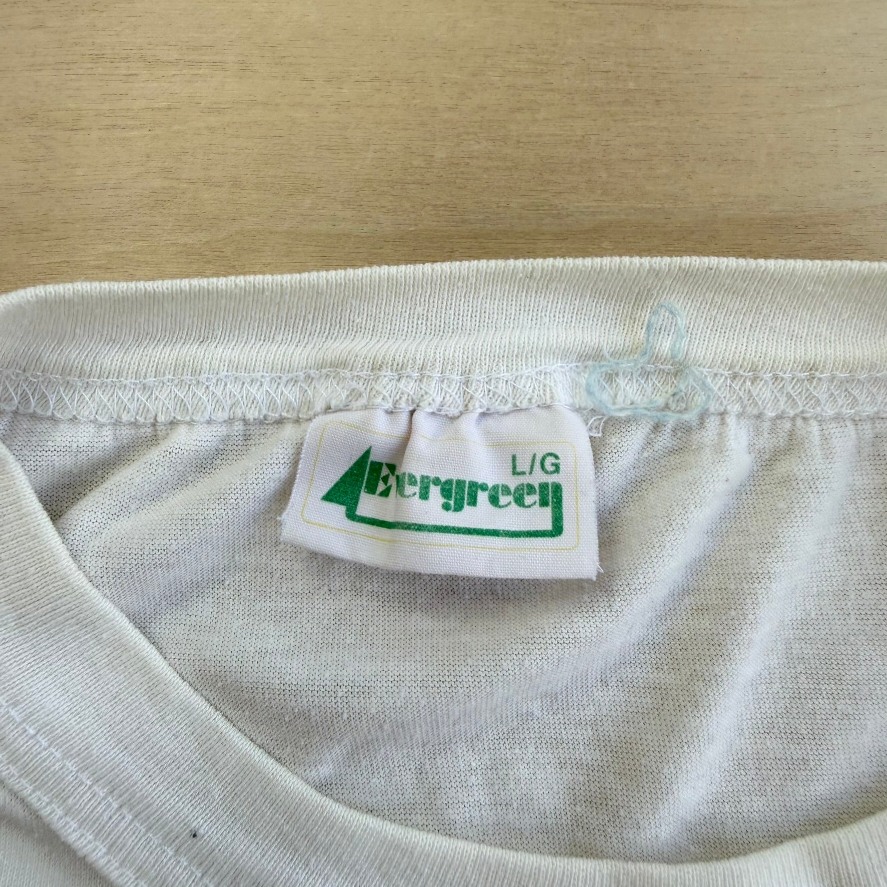 J- Vintage '89 Nike Vancouver Sun Run 10KM Graphic Single Stitch Tee - L