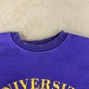 J- Vintage University Of Arizona Text Crewneck - M