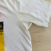 J- Vintage '89 Nike Vancouver Sun Run 10KM Graphic Single Stitch Tee - L