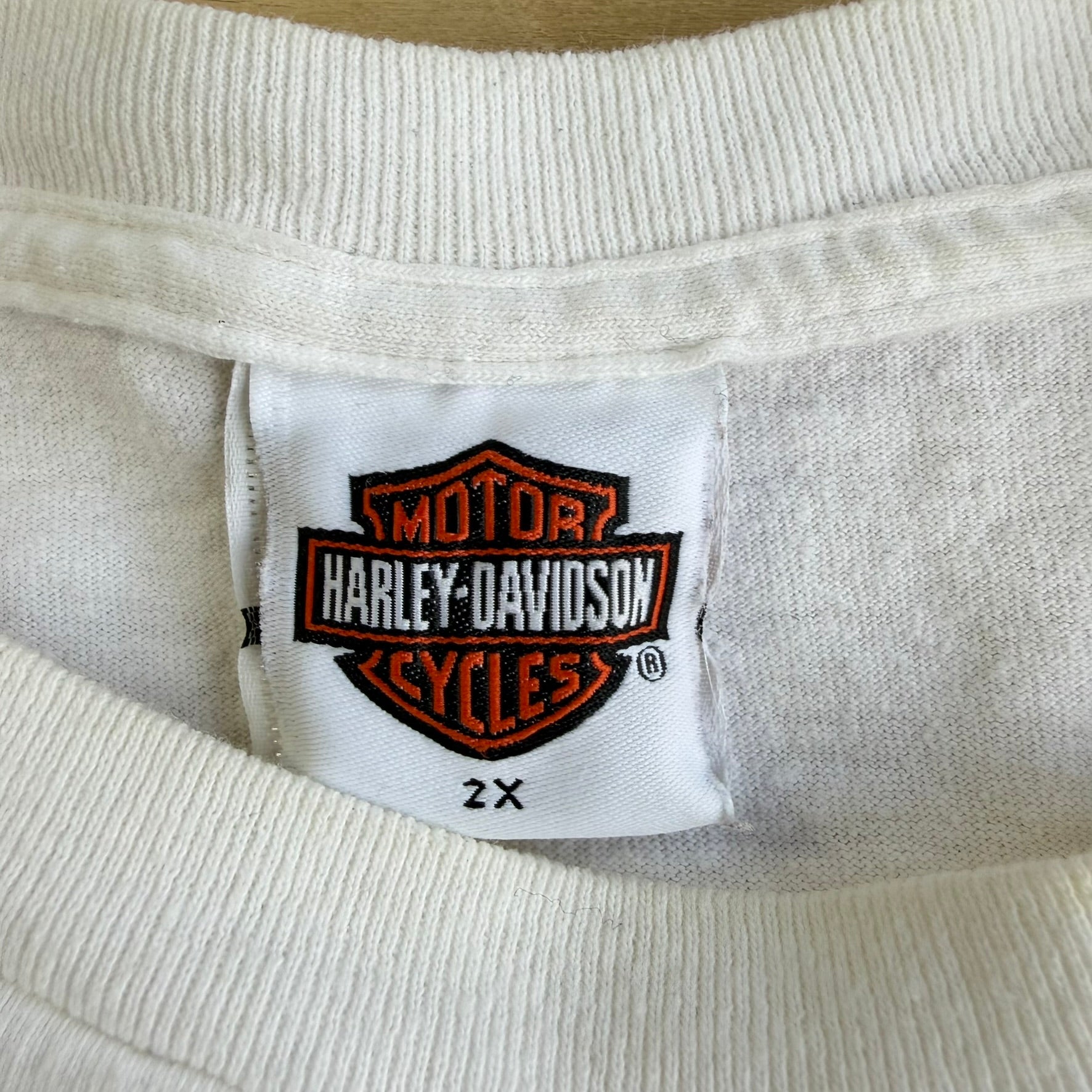 Vintage '06 Harley Davidson Lloydminster Canada Graphic Long Sleeve Tee - 2XL