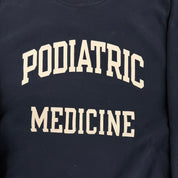 J- Vintage Champion Reverse Weave Podiatric Medicine Text  Crewneck - 2XL