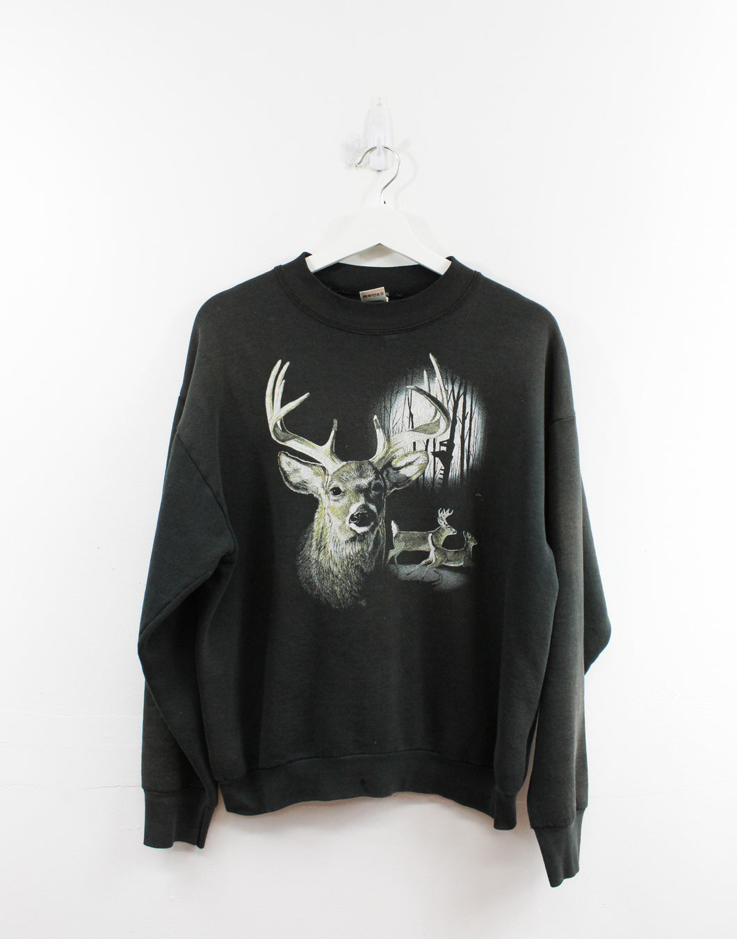 Vintage Deers & Moon Crewneck