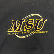J- Vintage Murray State University Embroidered Text Made In USA Crewneck - XL