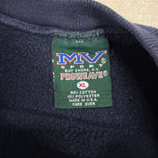 J- Vintage Brigham Young University Text Made In USA Crewneck - XL