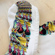 J- Supreme FW22 Skulls Zip Up Hoodie - L
