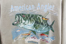 Load image into Gallery viewer, Vintage American Angler Embroidered Fish Crewneck
