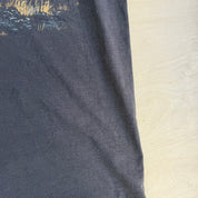 Vintage Wolves In Forest Graphic Animal Print Single Stitch Tee - XL