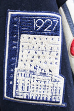 Load image into Gallery viewer, Z- Vintage Jeff Hamilton Yankees MLB Bronx Bombers Reversible Leather Varsity Jacket
