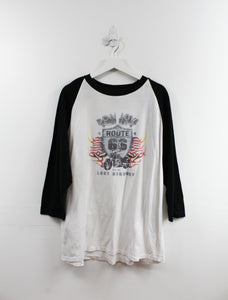 Vintage 07 Bon Jovi Tour Raglan Tee