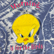 Vintage '95 Looney Tunes Tweedy Bird Morning Is For The Birds Graphic Single Stitch Tee - 2XL