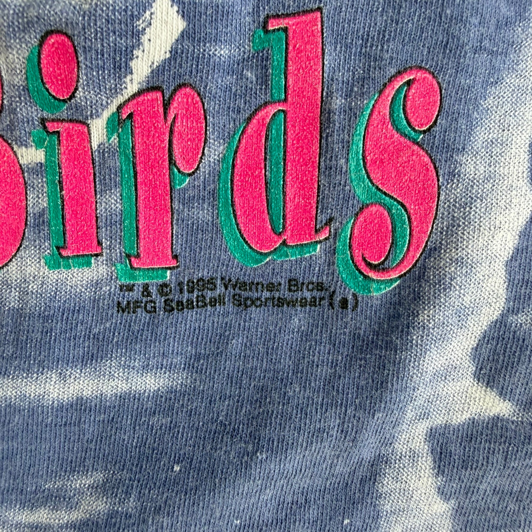 Vintage '95 Looney Tunes Tweedy Bird Morning Is For The Birds Graphic Single Stitch Tee - 2XL