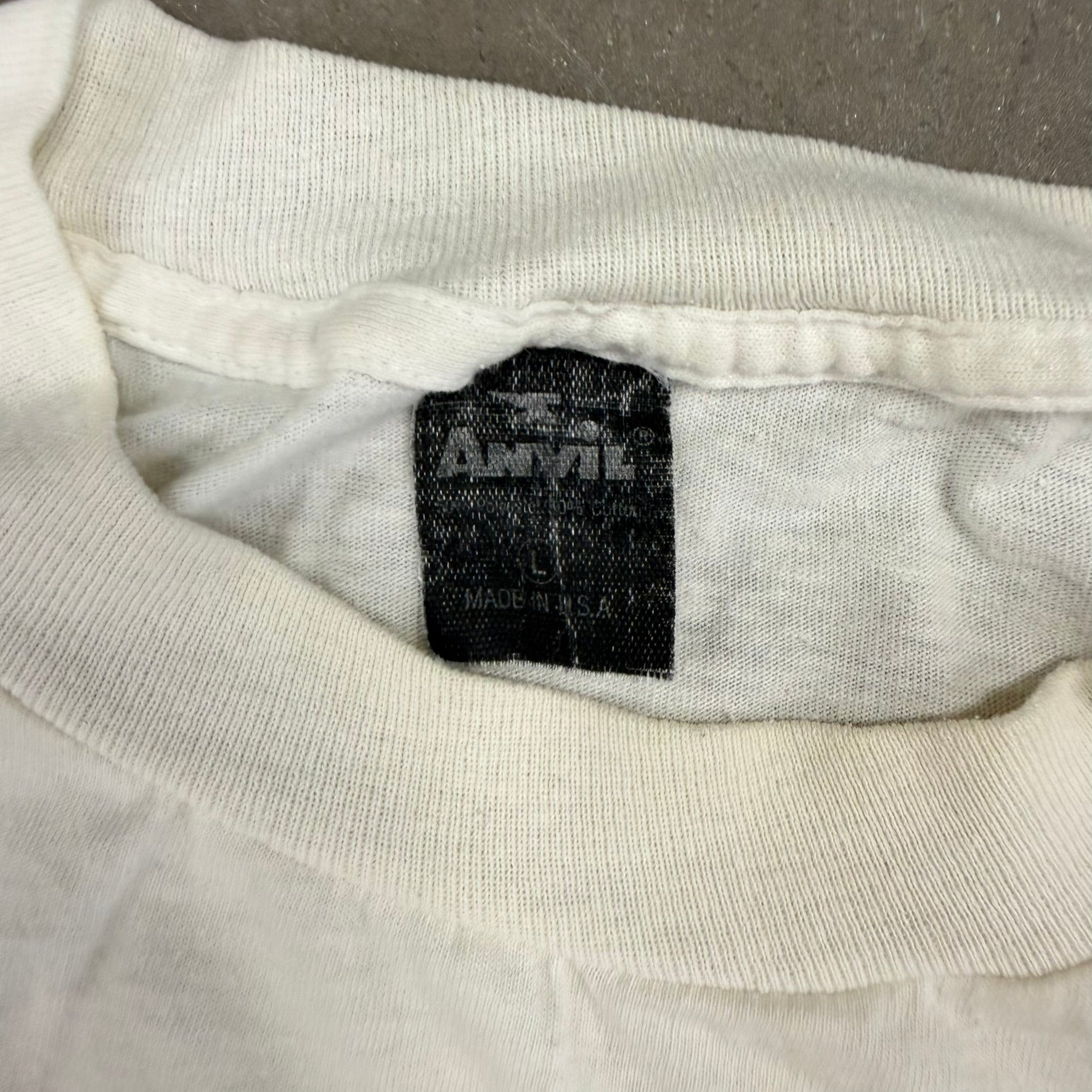 J- Vintage '88 B.A.A 92nd Boston Marathon Graphic Made In USA Single Stitch Tee - L