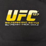 J- Vintage '11 UFC 137 BJ Penn Vs Nick Diaz Promo Tee - L