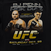 J- Vintage '11 UFC 137 BJ Penn Vs Nick Diaz Promo Tee - L