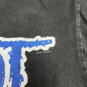 D- Vintage 2001 Slipknot Text & Picture Tee