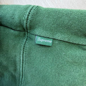 J- Supreme FW20 Small Box Logo Embroidered Green Crewneck - L