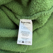 J- Supreme FW20 Small Box Logo Embroidered Green Crewneck - L