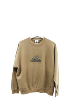 Load image into Gallery viewer, Z- Vintage 90s Adidas Embroidered Script &amp; Logo Crewneck Brown
