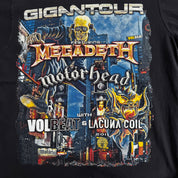 '12 Megadeth Gigantour Tour Graphic Tee - XL (fits M)