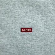 J- Supreme SS21 Small Box Logo Embroidered Grey Crewneck - M