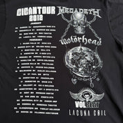'12 Megadeth Gigantour Tour Graphic Tee - XL (fits M)