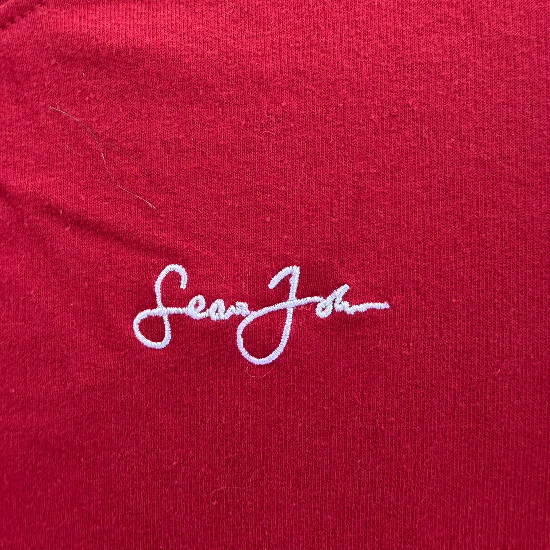 J- Vintage Sean John Embroidered Logo Tee - L